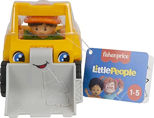 Fisher-Price Little People Bulldozer, Push-along Toy Construction Vehicle With Figure For Toddlers And Preschool Kids Ages 1 To 5 Years 6 Fisher-Price Little People Bulldozer, Push-along Toy Construction Vehicle With Figure For Toddlers And Preschool Kids Ages 1 To 5 Years
