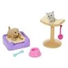 Barbie Doll Pet Theme Accessory Set - Storytelling Adventure Series ~ Pair With Dollhouse Or Stand Alone Play ~ Puppy, Kitten, Scratching Post, Dog Bed, Toys And More Mattel