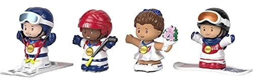 Toy Choo Choo Fisher-Price Little People Collector Team USA Winter Sports Set 3 Toy Choo Choo Fisher-Price Little People Collector Team USA Winter Sports Set