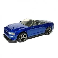 Matchbox 2020 MBX Highway 54/100 - 2018 Ford Mustang Convertible (Blue) - Damaged Packaging Mattel