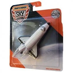 Mattel Matchbox Sky Busters Space Shuttle Orbiter 4/13, White/Black