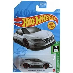 Hot Wheels Nissan Leaf Nismo RC_02, [Silver] Green Speed 5/5