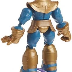 Avengers Marvel Bend And Flex Action Figure Toy, 6-Inch Flexible Thanos Figure, Includes Blast Accessory, For Kids Ages 4 And Up
