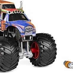 Monster Jam 2021 Spin Master 1:64 Diecast Monster Truck With Wheelie Bar: Wreckless Trucks Double Decker