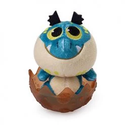 Dreamworks Dragons, Baby Gronckle 3-inch Squeezable Plush In Hatching Egg, For Kids Aged 4 And Up All Toys