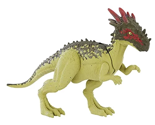 Mattel Jurassic World Wild Pack Dracorex Herbivore Dinosaur Action Figure Toy With Movable Joints, Realistic Sculpting & Attack Feature, Kids Gift Ages 3 Years & Older 5 Mattel Jurassic World Wild Pack Dracorex Herbivore Dinosaur Action Figure Toy With Movable Joints, Realistic Sculpting & Attack Feature, Kids Gift Ages 3 Years & Older