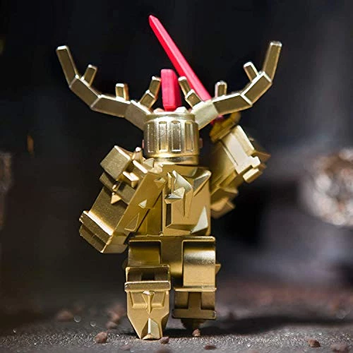 Jazwares Roblox Celebrity Collection - Fantastic Frontier: Gold Corrupted Knight Figure Pack 5 Jazwares Roblox Celebrity Collection - Fantastic Frontier: Gold Corrupted Knight Figure Pack