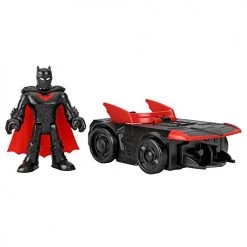 Imaginext DC Super Friends Slammers Vehicle & Mystery Figure Sets - GNN49 - Unopened Identified Blind Box ~ Batman Beyond And Batmobile ~ Series 1 DC Comics