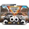 Spin Master Monster Jam Dragon Vs Yeti Black And White 1:64 Scale Truck Vehicle