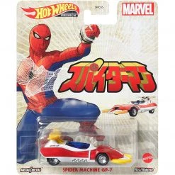 Hot Wheels Premium Marvel Spider Machine GP-7 Spider-Man 1:64 Scale Car