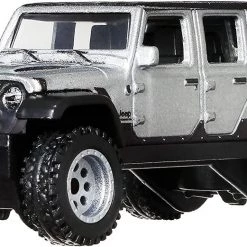 Hot Wheels Premium Fast & Furious Jeep Gladiator Furious Fleet 4/5 Silver1:64 Scale 4 Hot Wheels Premium Fast & Furious Jeep Gladiator Furious Fleet 4/5 Silver1:64 Scale