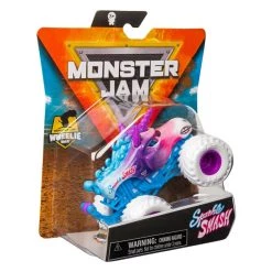 Monster Jam Sparkle Smash With Wheelie Bar 1:64 Scale Truck, Crazy Creatures Series 19 7 Monster Jam Sparkle Smash With Wheelie Bar 1:64 Scale Truck, Crazy Creatures Series 19