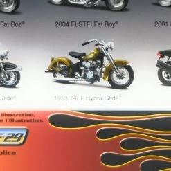 Maisto Motorcycles Harley-Davidson Series 29 Die-Cast 1953 74FL Hydra Glide 1:18 Scale