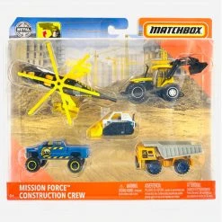 Matchbox Story-in-A-Box Mission Force Construction Crew Die-cast Vehicle 5-Pack