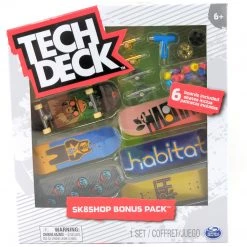 Tech Deck Habitat Skateboards Sk8shop Bonus Pack - 2022 Series