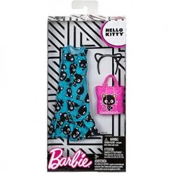 Mattel Barbie Fashion Pack Hello Kitty Dress, Bag And Sunglasses 12 Mattel Barbie Fashion Pack Hello Kitty Dress, Bag And Sunglasses