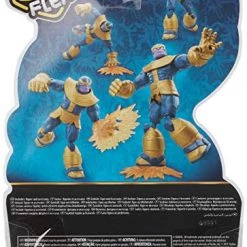 Avengers Marvel Bend And Flex Action Figure Toy, 6-Inch Flexible Thanos Figure, Includes Blast Accessory, For Kids Ages 4 And Up