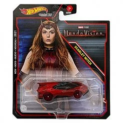 Hot Wheels Character Cars Marvel Studios WandaVision Scarlet Witch 1:64 Scale Vehicle