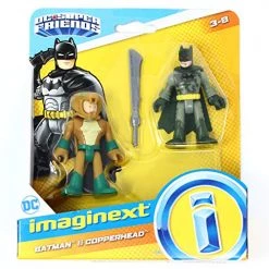 Imaginext DC Super Friends Camo Suit Batman And Copperhead 2.5 Inch Figure 2 Pack