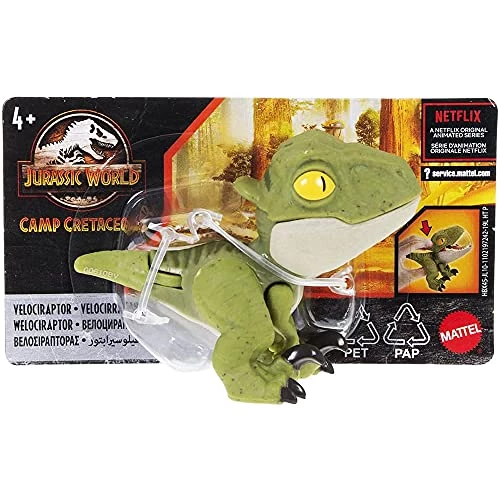 Toy Choo Choo Jurassic World Camp Cretaceous Snap Squad Velociraptor 1 Toy Choo Choo Jurassic World Camp Cretaceous Snap Squad Velociraptor