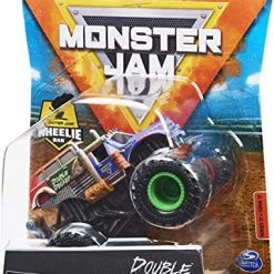 Monster Jam 2021 Spin Master 1:64 Diecast Monster Truck With Wheelie Bar: Wreckless Trucks Double Decker