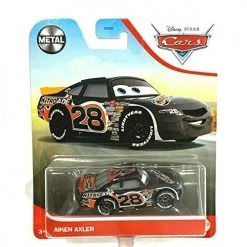 DieCast Disney Pixar Cars Metal Series 1:55 Scale, Aiken Axler (Black)