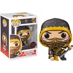 Funko POP! Movies Mortal Kombat #1058 - Scorpion [Action Pose] Exclusive