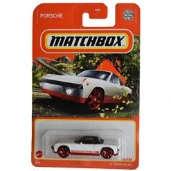 Matchbox '71 Porsche 914, White/red