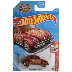 DieCast Hot Wheels [Volkswagen Beetle], Valentines [red] 96/250
