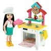 Mattel Barbie Chelsea Can Be Pizza Chef Playset With Brunette Chelsea Doll (6-In/15.24-cm), Pizza Oven, 2 Spice Shakers, Pizza Pan & More, Great Gift For Ages 3 Years Old & Up