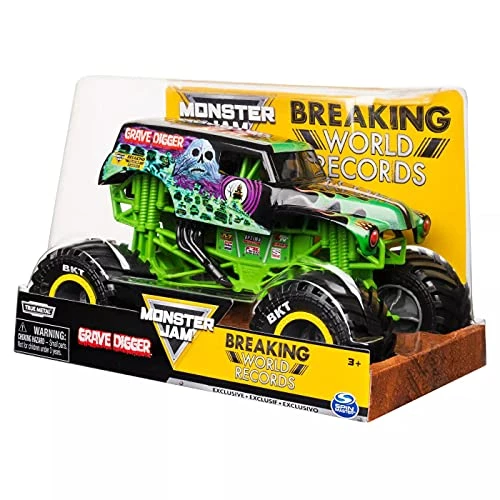 Monster Jam 2021 Target Exclusive Breaking World Records Series 1:24 Scale Diecast Grave Digger 5 Monster Jam 2021 Target Exclusive Breaking World Records Series 1:24 Scale Diecast Grave Digger