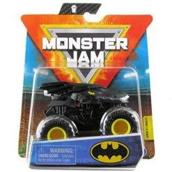 DC Comics Monster Jam 2020 Spin Master 1:64 Diecast Monster Truck With Wristband: Heroes And Villains Batman