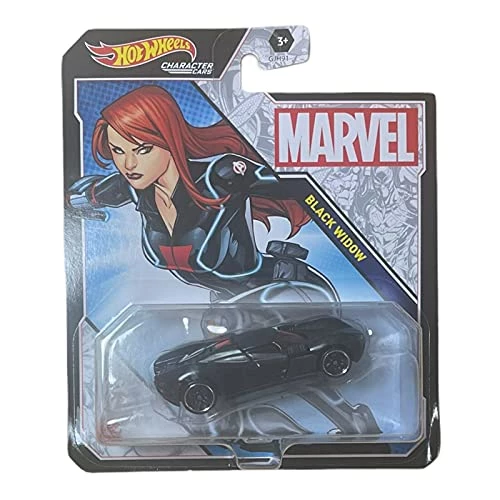 Marvel Hot Wheels Character Car Black Widow 1 Marvel Hot Wheels Character Car Black Widow