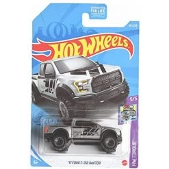 Hot Wheels '17 Ford F-150 Raptor, [Gray] Torque 5/5 Mattel