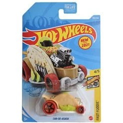 DieCast Mattel Hot Wheels [Car De Asada], Fast Foodie 4/5 [Taco Truck]