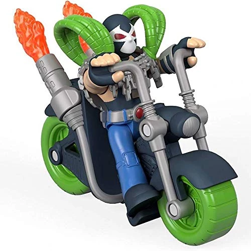 Fisher-Price Imaginext DC Super Friends Bane Action Figure And Motorcycle DC Comics 2 Fisher-Price Imaginext DC Super Friends Bane Action Figure And Motorcycle DC Comics