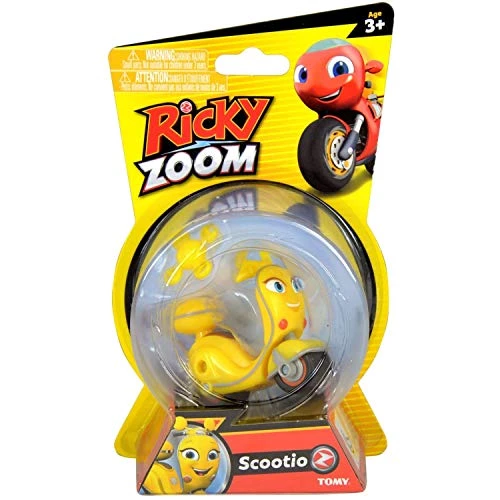 TOMY Scootio Whizzbang Toy Scooter From Ricky Zoom – 3-inch Action Figure – Free-Wheeling, Free Standing Toy Bike For Preschool Play All Toys 2 TOMY Scootio Whizzbang Toy Scooter From Ricky Zoom – 3-inch Action Figure – Free-Wheeling, Free Standing Toy Bike For Preschool Play All Toys