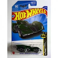 Toy Choo Choo DieCast Hot Wheels Arkham Asylum Batmobile [Green] - 32/250 Batman 2/5