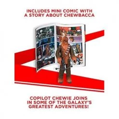 Star Wars Galaxy Of Adventures Chewbacca Figure & Mini Comic