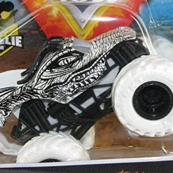 Monster Jam 2021 Spin Master 1:64 Diecast Monster Truck With Wheelie Bar: Max Contrast Dragon (Black And White) 5 Monster Jam 2021 Spin Master 1:64 Diecast Monster Truck With Wheelie Bar: Max Contrast Dragon (Black And White)