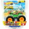 DieCast Hot Wheels Monster Trucks [HW Burger Delivery] 27/75 With Re-Crushable Car - Fast Foodie 01/06