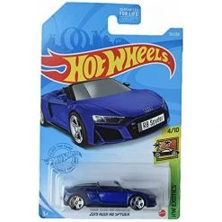 Hot Wheels 2019 Audi R8 Spyder, [Blue] Exotics 4/10