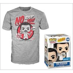 Funko POP! & Tee: Seinfeld - Yev Kassem (Soup Nazi) No Soup For You - XL - Walmart Exclusive
