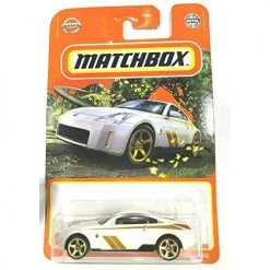 Matchbox 2003 Nissan 350Z 75/100 (White/Gold) Mattel