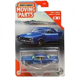 Matchbox 1964 Pontiac Grand Prix (Blue), 2020 Moving Parts