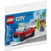 LEGO City Skater 30568 Minifigure With Skateboard And Car