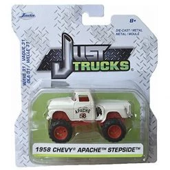 Toy Choo Choo Just Trucks Jada 1958 Chevy Apache Stepside, 1:64 Scale Wave 31