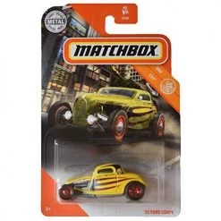 Matchbox '33 Ford Coupe [Yellow] 95/100, City Series