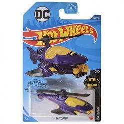 DieCast Hot Wheels Batcopter [Purple] 195/250, Batman 2/5