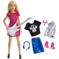 Barbie - Rock Star Barbie Doll And Fashion Pack GDJ34